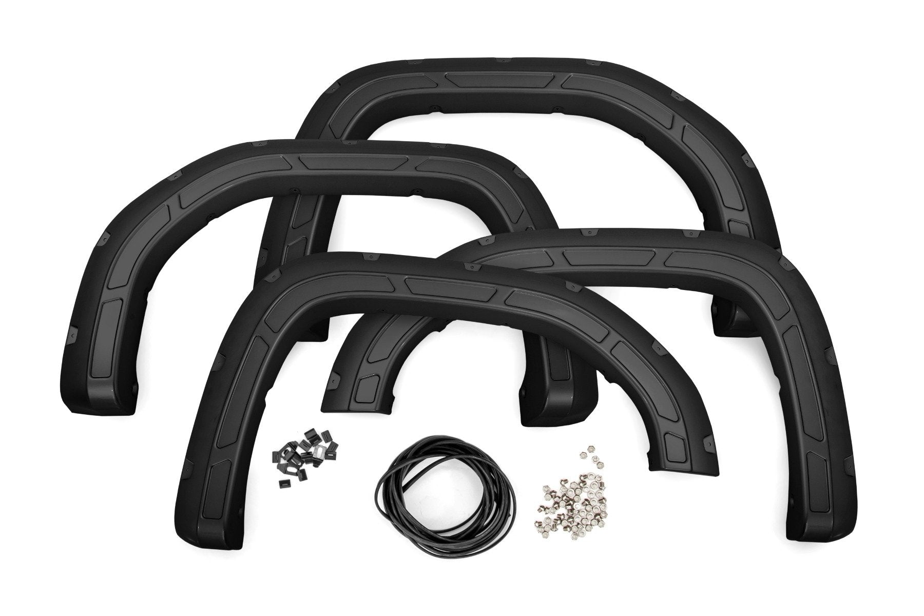 Defender Pocket Fender Flares | G1K Stone Blue | GMC Sierra 1500 2WD/4WD (2019-2025 & Classic)