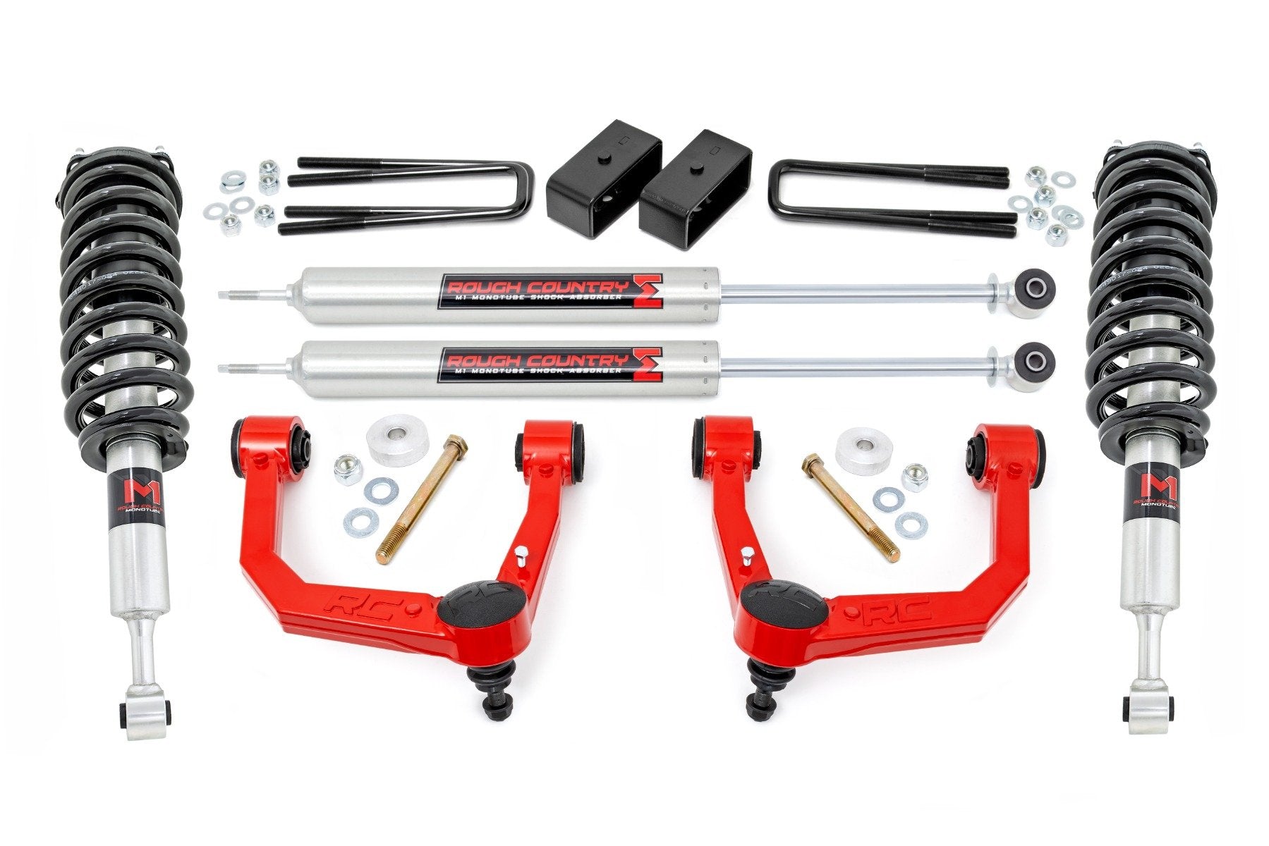 3.5 Inch Lift Kit | Red UCA | M1 Struts | Toyota Tacoma 2WD/4WD (2005-2023)