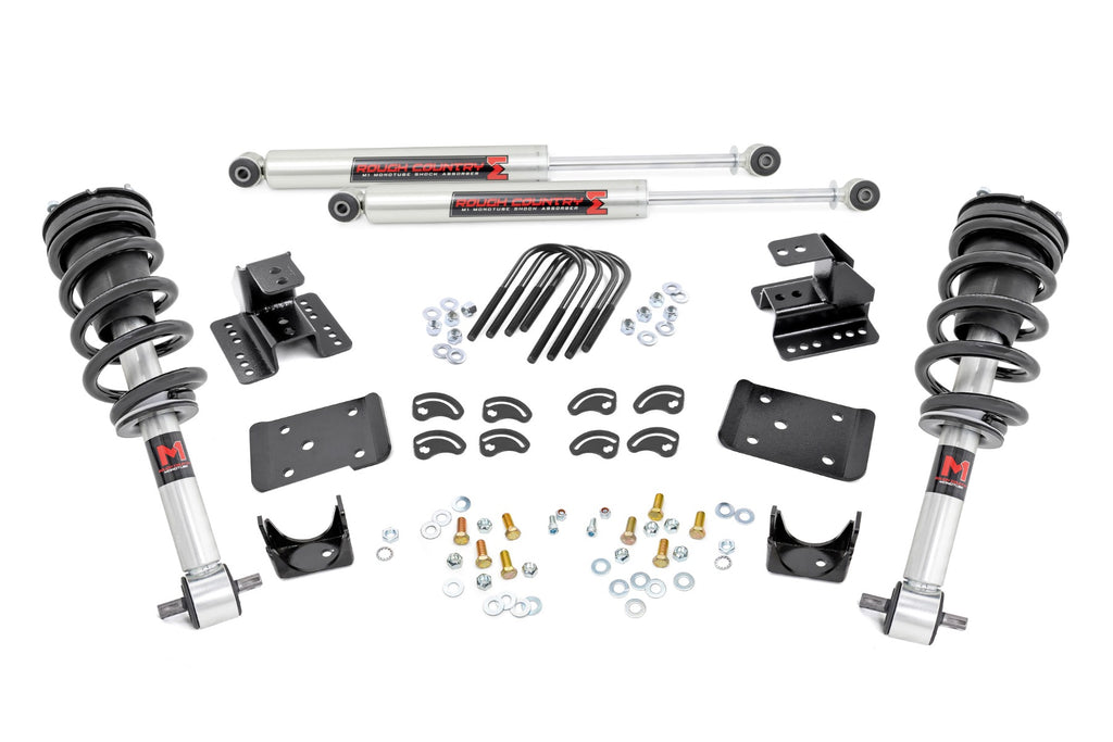 2 Inch Lowering Kit | 4 Inch Rear Lowering | M1 | Chevy/GMC 1500 (14-18 & Classic)
