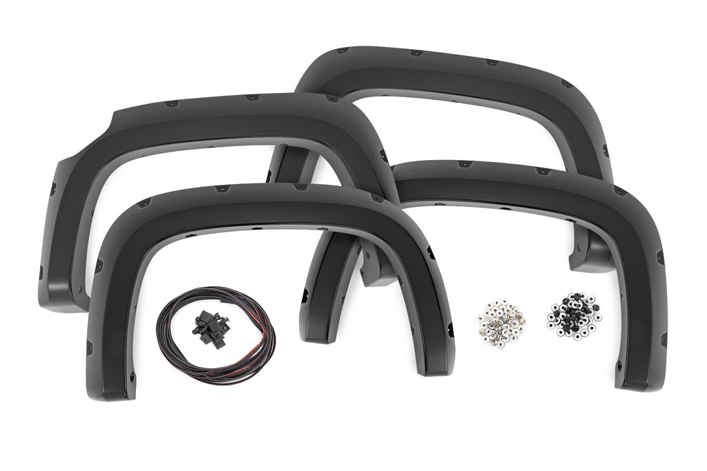 Pocket Fender Flares | G9K Satin Steel | Chevy Colorado 2WD/4WD (2015-2022)