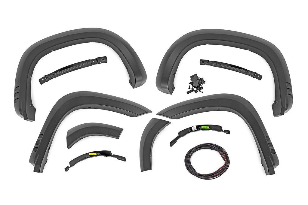 Fender Flares | SF1 | GCN Victory Red | Chevy Silverado 1500 2WD/4WD (2019-2025 & Classic)