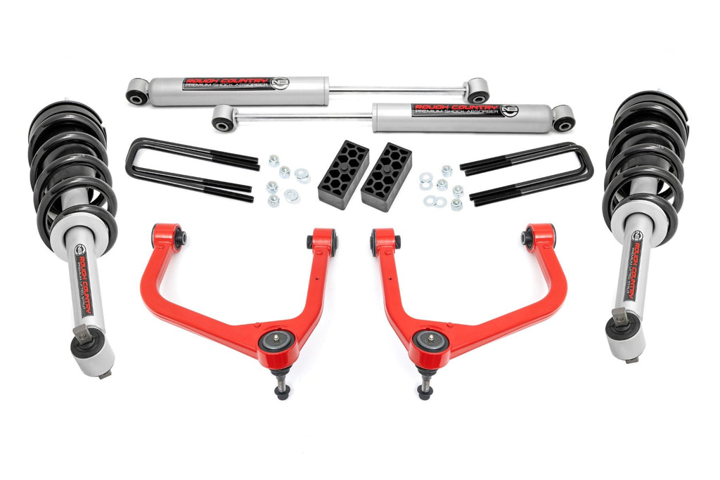 3.5 Inch Lift Kit | N3 Struts | GMC Sierra 1500 2WD/4WD (2019-2025 & Classic)