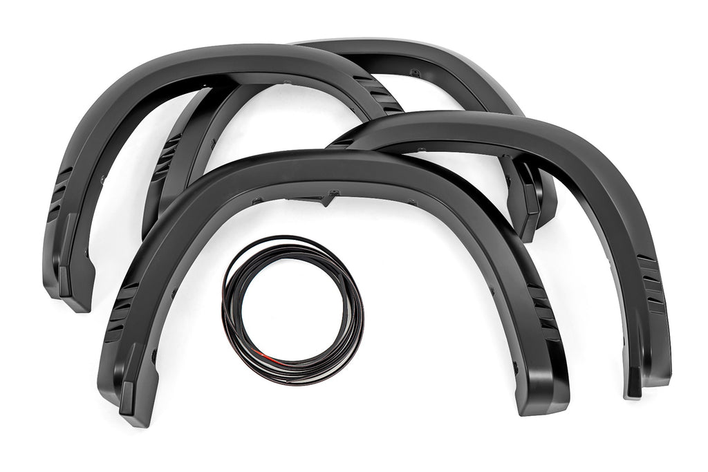 Fender Flares | SF1 | PS2 Bright Silver | Ram 1500 2WD/4WD (2019-2024)