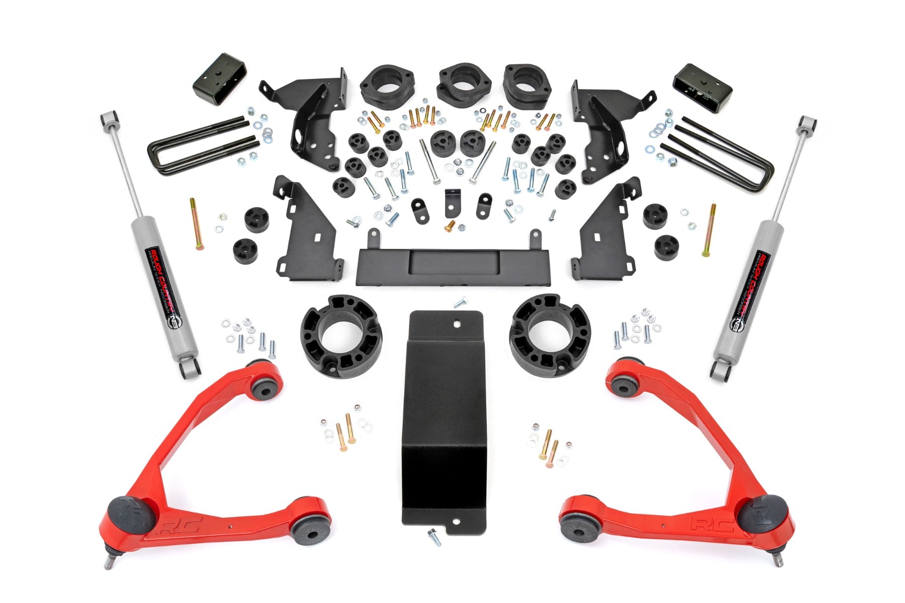 4.75 Inch Lift Kit | Combo | Red UCA | Chevy/GMC 1500 (14-15)