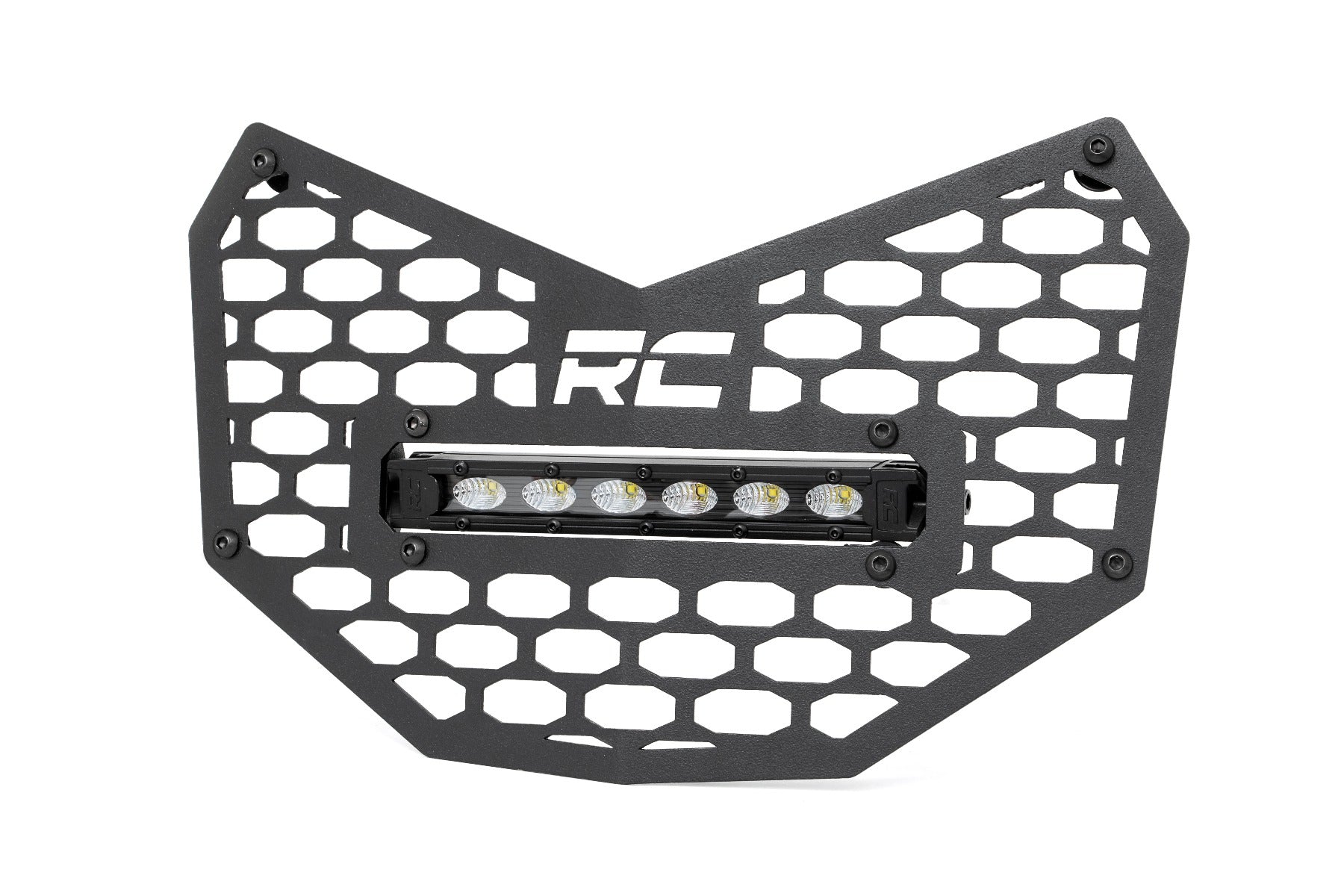 LED Light Kit | Grille Mount | 6" Black Slimline | Can-Am Maverick X3 
