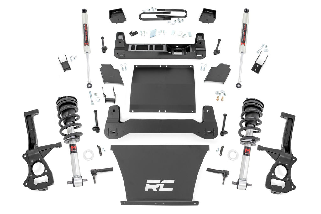6 Inch Lift Kit | Mono Leaf Rear | M1 Struts/M1 | Chevy Silverado 1500 (2025)