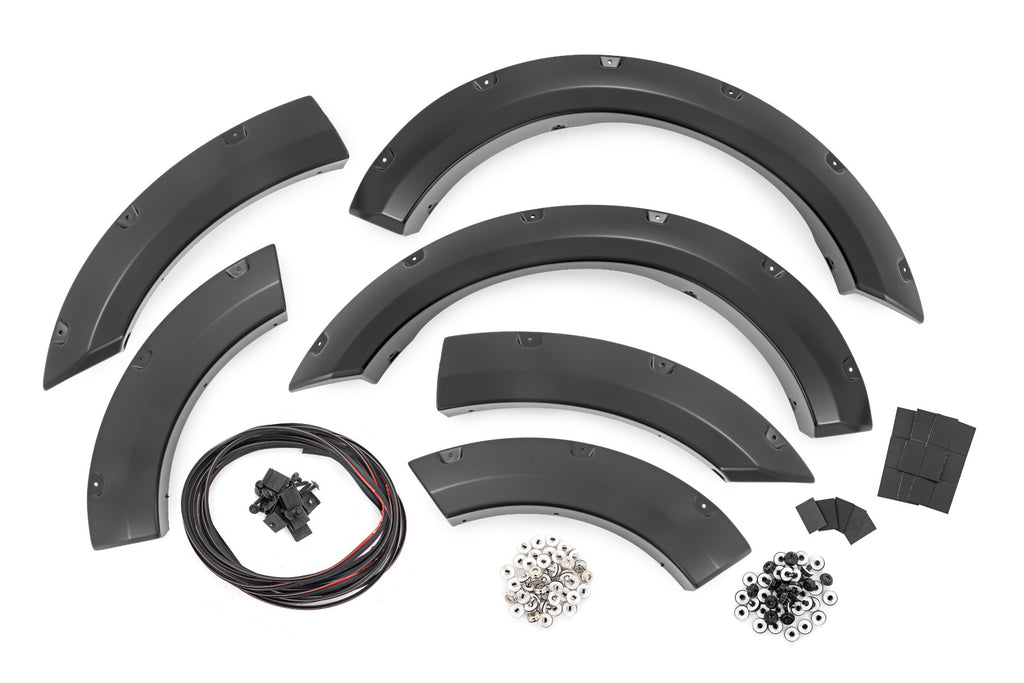 Pocket Fender Flares | JS Iconic Silver | Ford Bronco Sport 4WD (2021-2025)