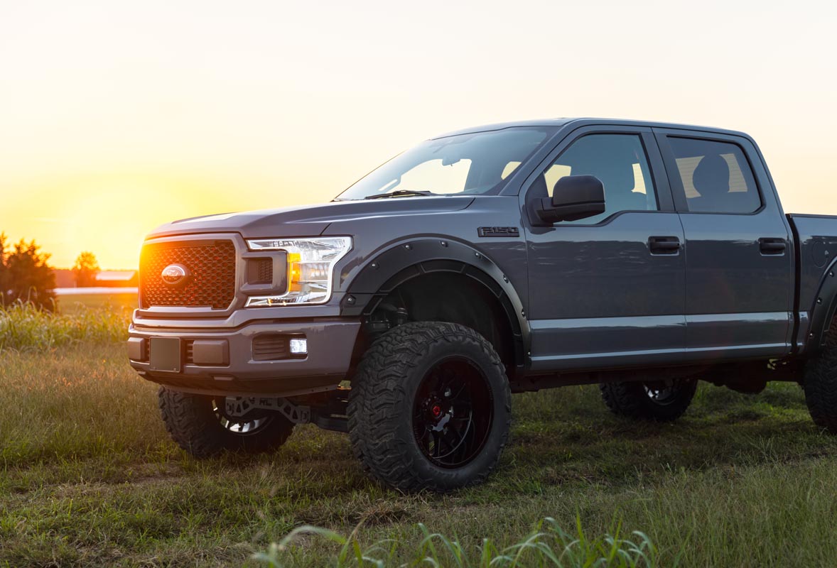 Fender Flares | Defender | E2 Magma Red | Ford F-150 2WD/4WD (2015-2020)