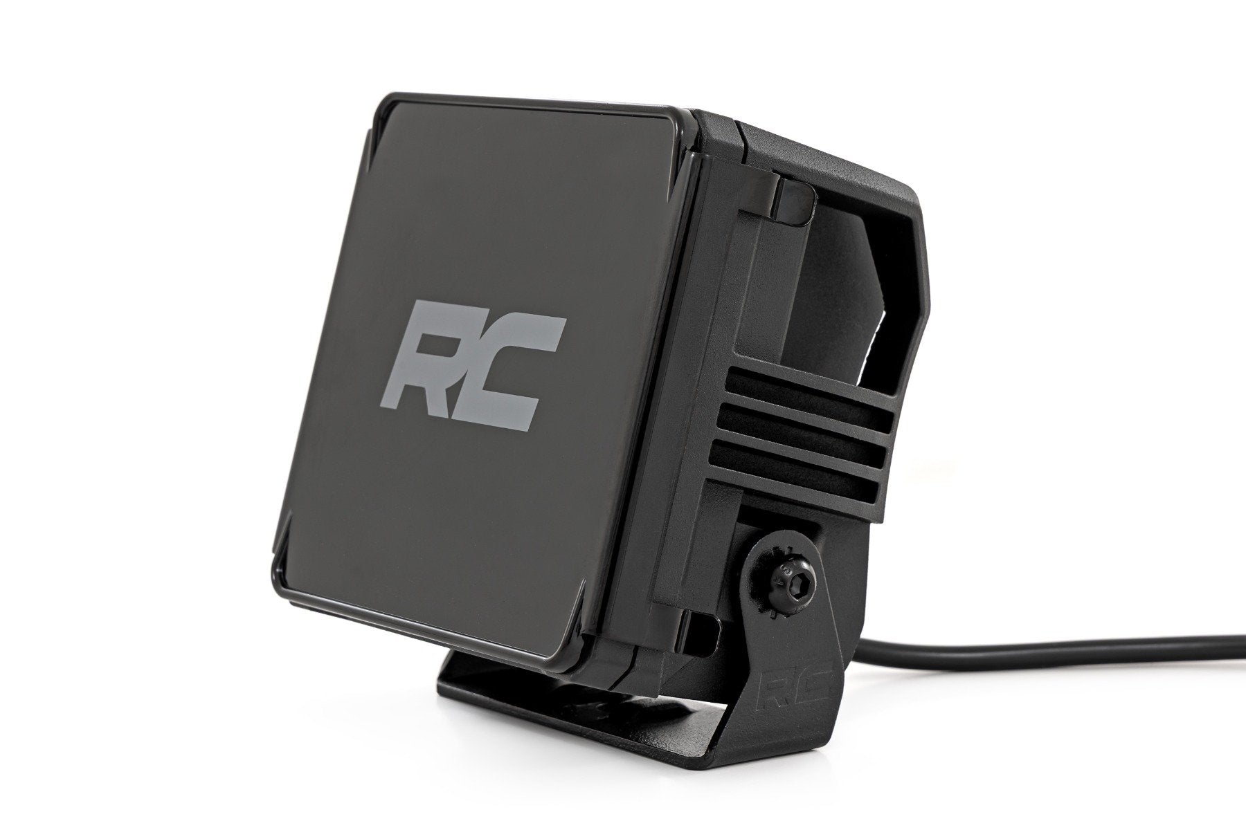 4 Inch Chrome Series LED Amber Light Pods | Square | Amber DRL | Pair