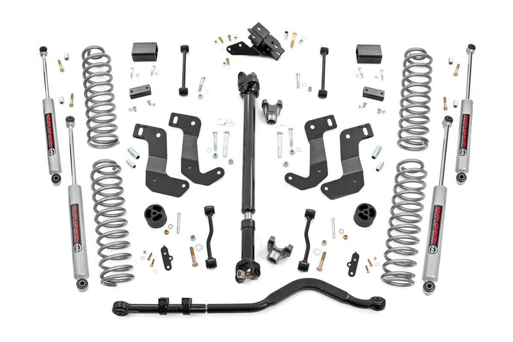 3.5 Inch Lift Kit | C/A Drop | FR D/S | Jeep Wrangler JL 4WD (2024-2025)