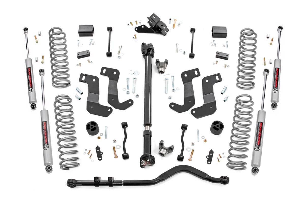 3.5 Inch Lift Kit | C/A Drop | Front D/S | Jeep Wrangler JL 4WD (2024-2025)