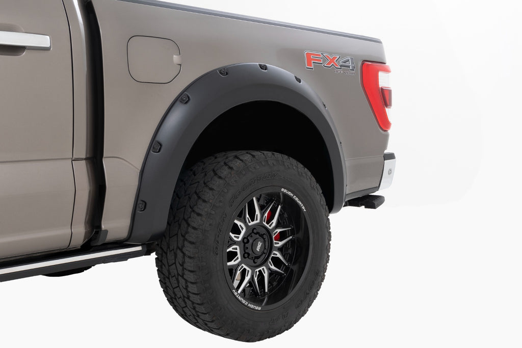 Pocket Fender Flares | ME Abyss Gray | Ford F-150 2WD/4WD (2021-2025)