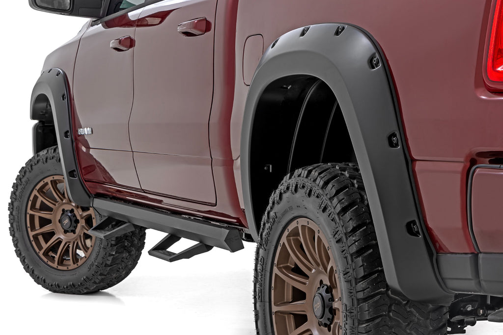 Pocket Fender Flares | PRV Delmonico Red | Ram 1500 2WD/4WD (2025)