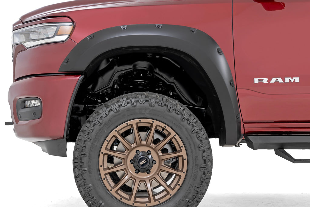 Pocket Fender Flares | PSC Billet Silver | Ram 1500 2WD/4WD (2025)
