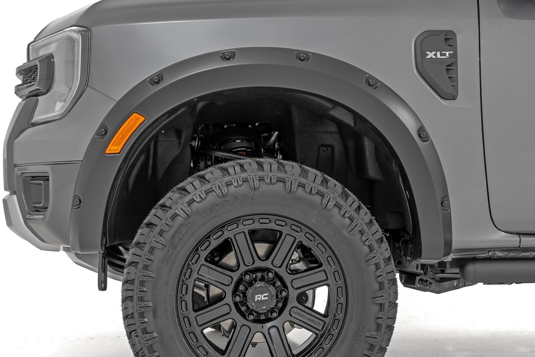 Pocket Fender Flares | M7 Carbonized Gray | Ford Ranger 2WD/4WD (2024-2025)