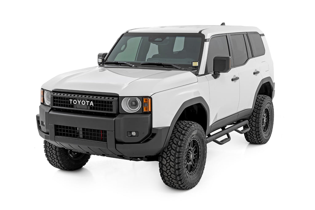 LED Light Kit | Ditch Mount | 2" Black Pair | White DRL | Toyota Land Cruiser (24-25)