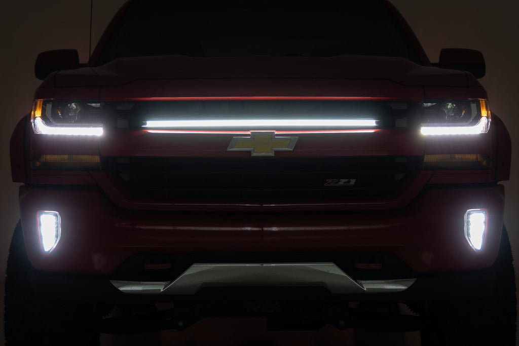 LED Light Kit | Grille Mount | 30 Inch DRL | Chevy Silverado 1500 (16-18)