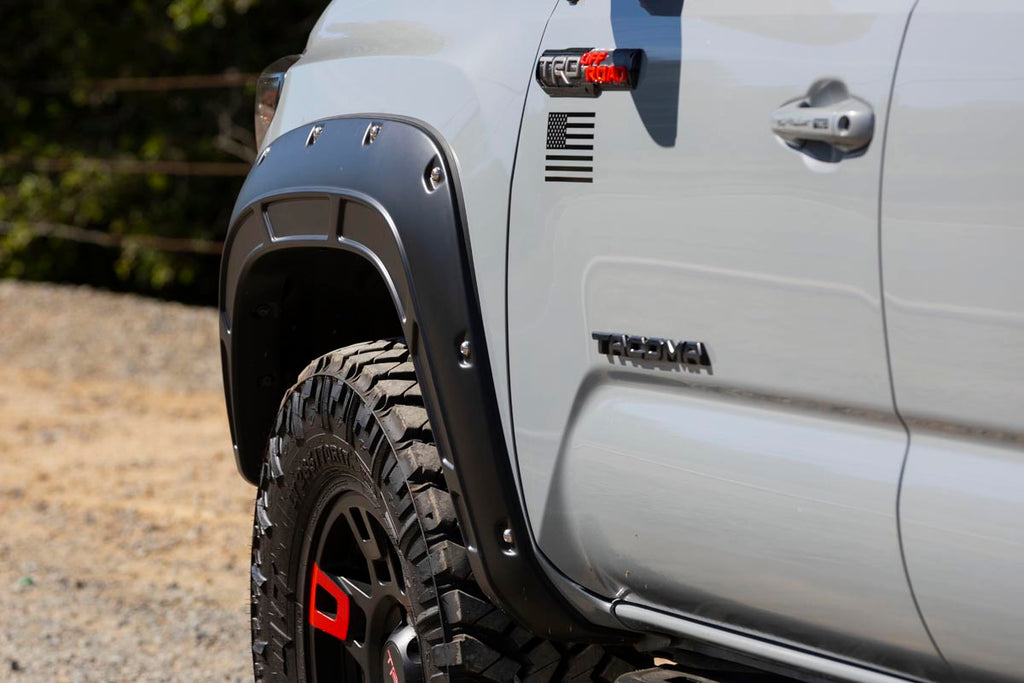 Fender Flares | Defender | 6X3 Lunar Rock | Toyota Tacoma 2WD/4WD (2016-2023)