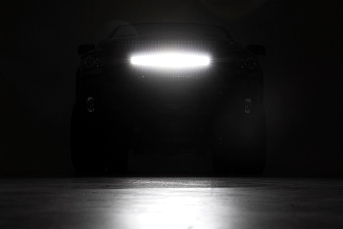 30 Inch Black Series LED Light Bar | Curved | Dual Row