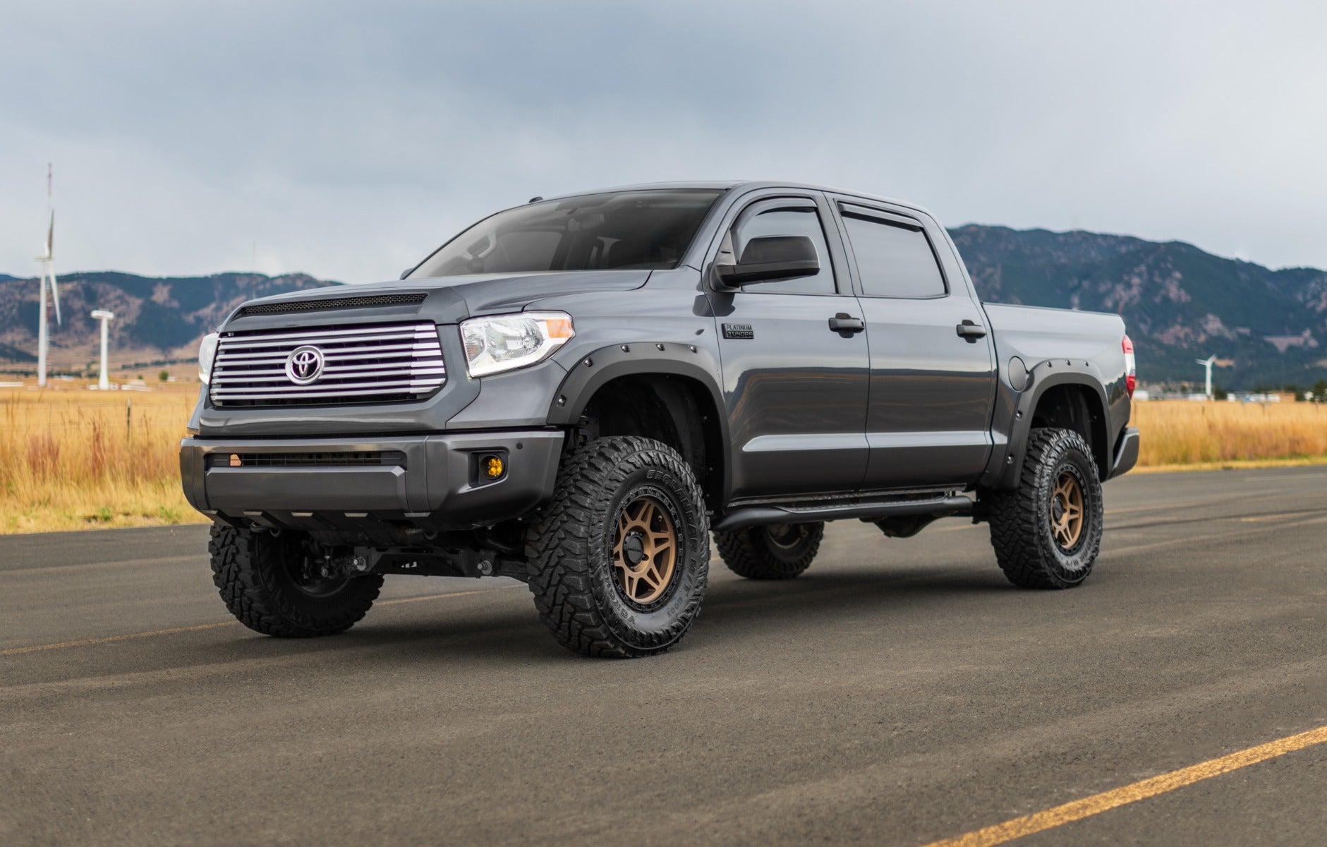 Pocket Fender Flares | 6V7 Army Green | Toyota Tundra 2WD/4WD (2014-2021)