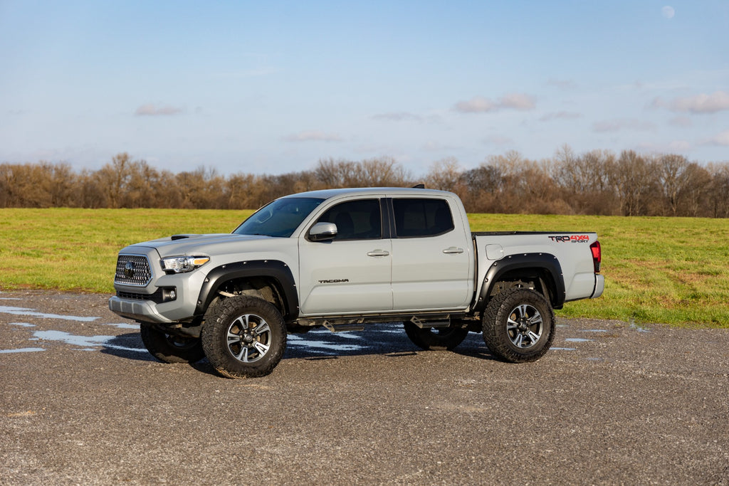Pocket Fender Flares | 588 Electric Lime | Toyota Tacoma 2WD/4WD (2016-2023)