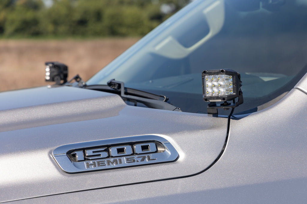 LED Light Kit | Ditch Mount | 2" Spectrum Pair | Spot | Ram 1500 (19-25)