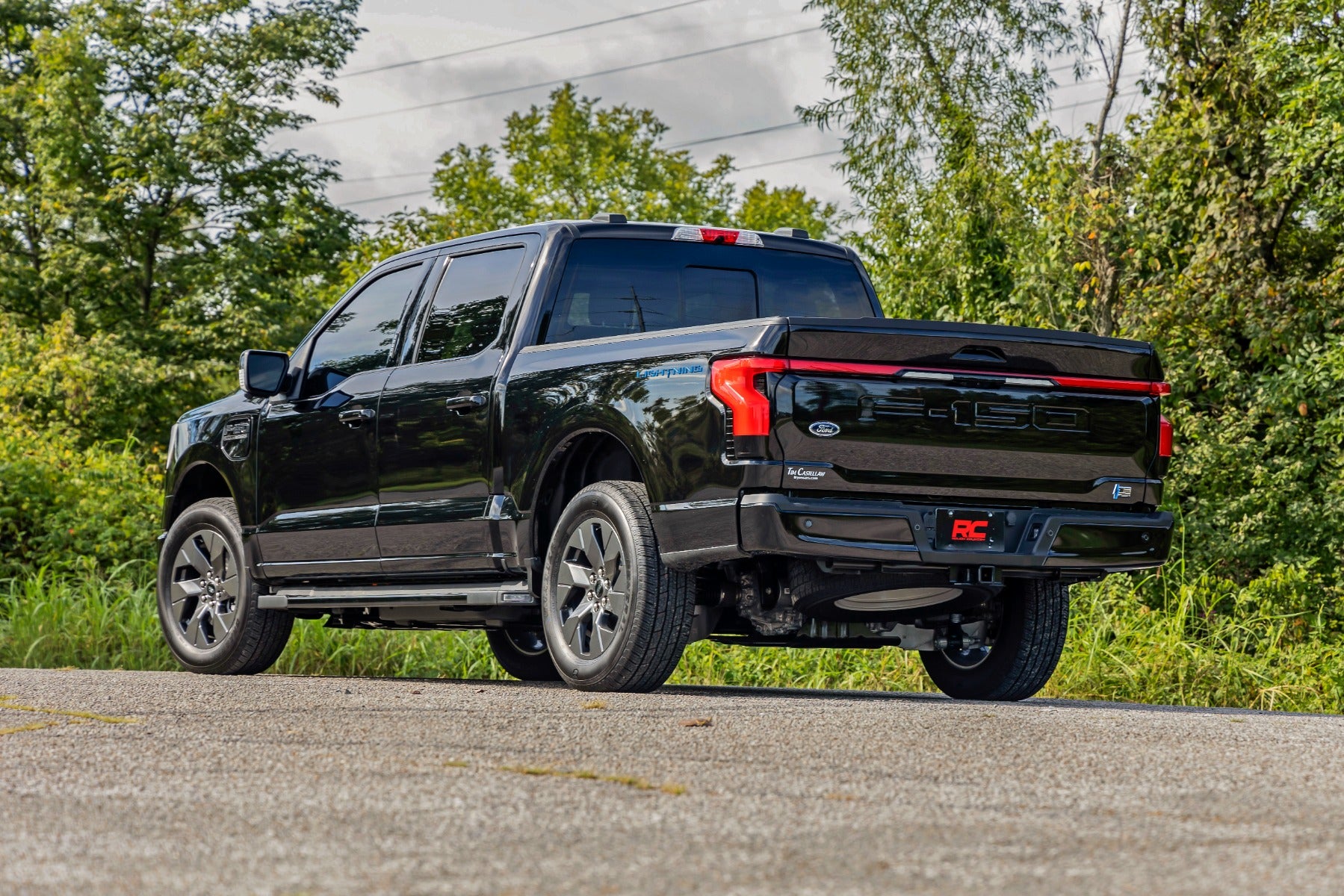 3/4 Inch Front Leveling Kit | Lowers Rear 1.5 Inches | Ford F-150 Lightning (22-25)