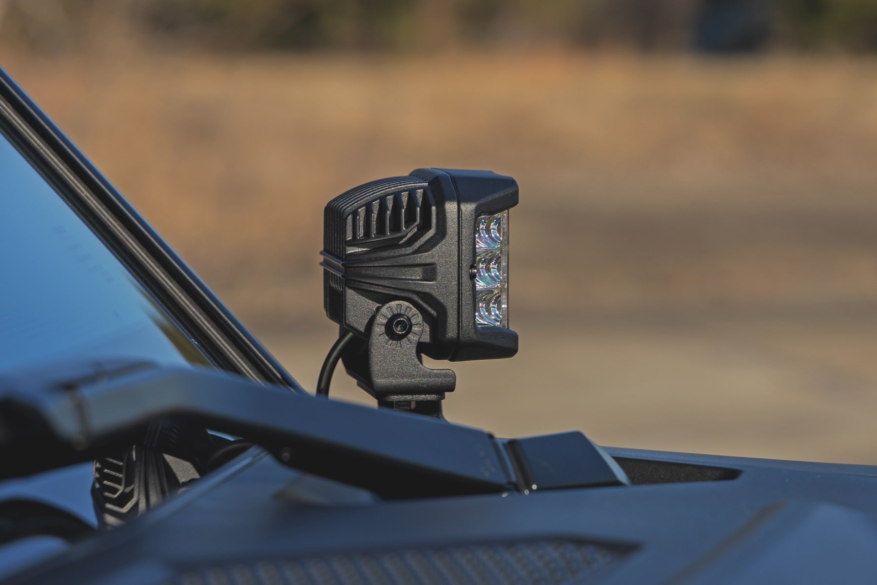 LED Light Kit | Ditch Mount | 2" Black Pair | White DRL | Toyota Land Cruiser (24-25)