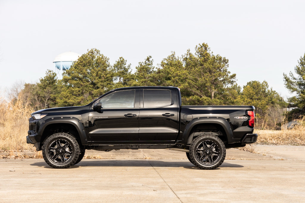 Pocket Fender Flares | GBA Gloss Black | Chevy Colorado 2WD/4WD (2023-2025)