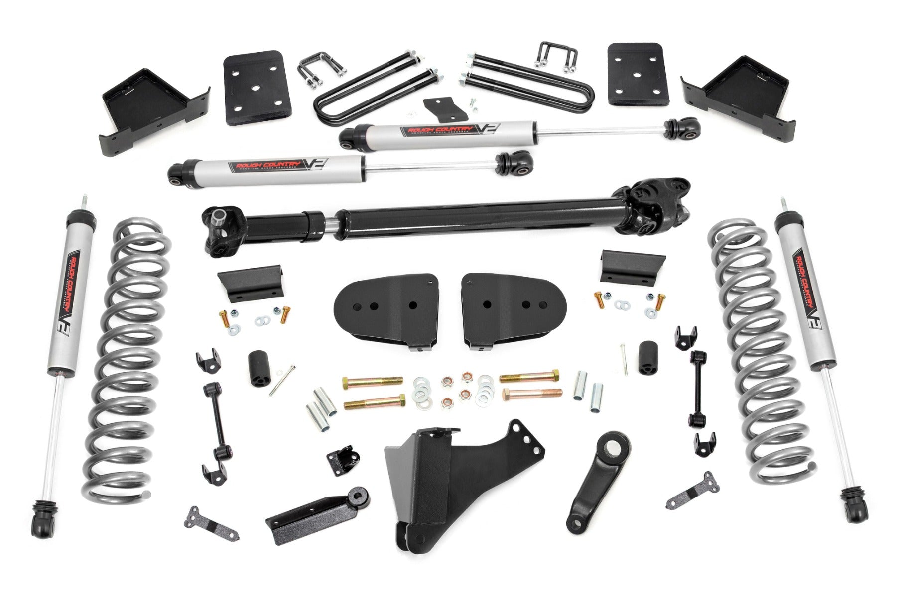 6 Inch Lift Kit | OVLDS | D/S | V2 | Ford F-250/F-350 Super Duty 4WD (23-25)