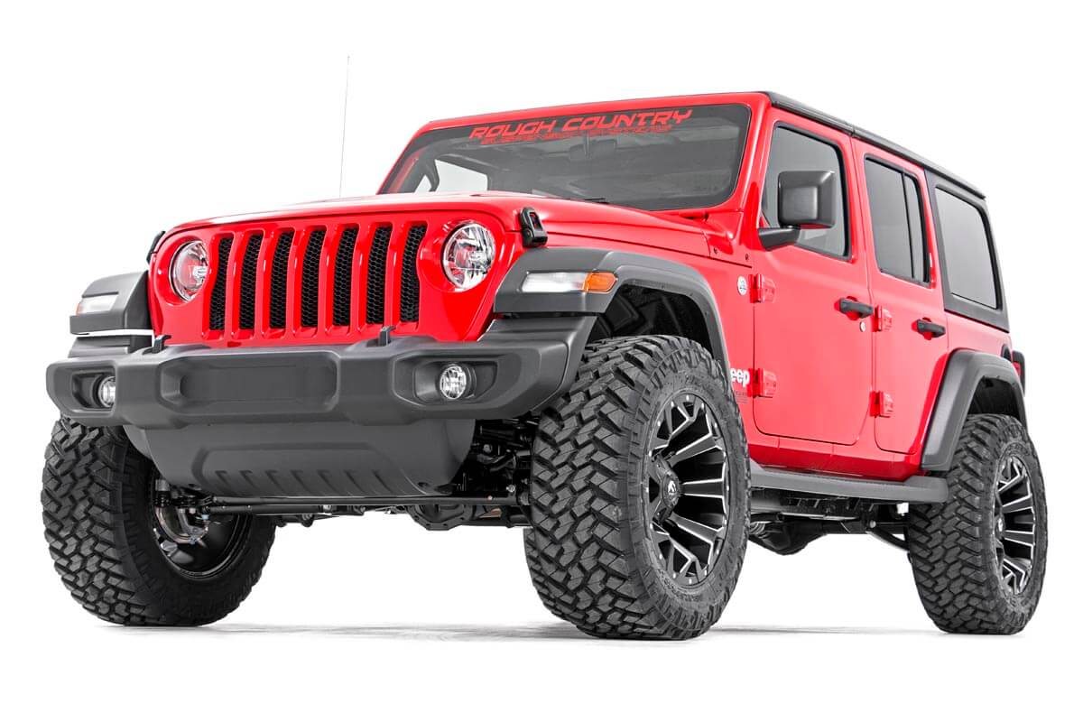 2.5 Inch Lift Kit | Spacers | N3 | Jeep Wrangler JL (21-23)/Wrangler Unlimited (18-23) 