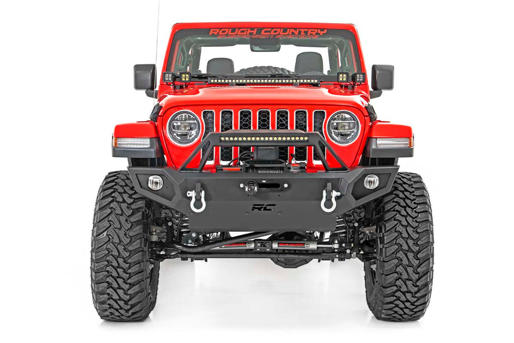 Quad LED Light Kit | Cowl Mount | 2" Black Pairs | Spot | Jeep Gladiator JT/Wrangler JL (18-25)