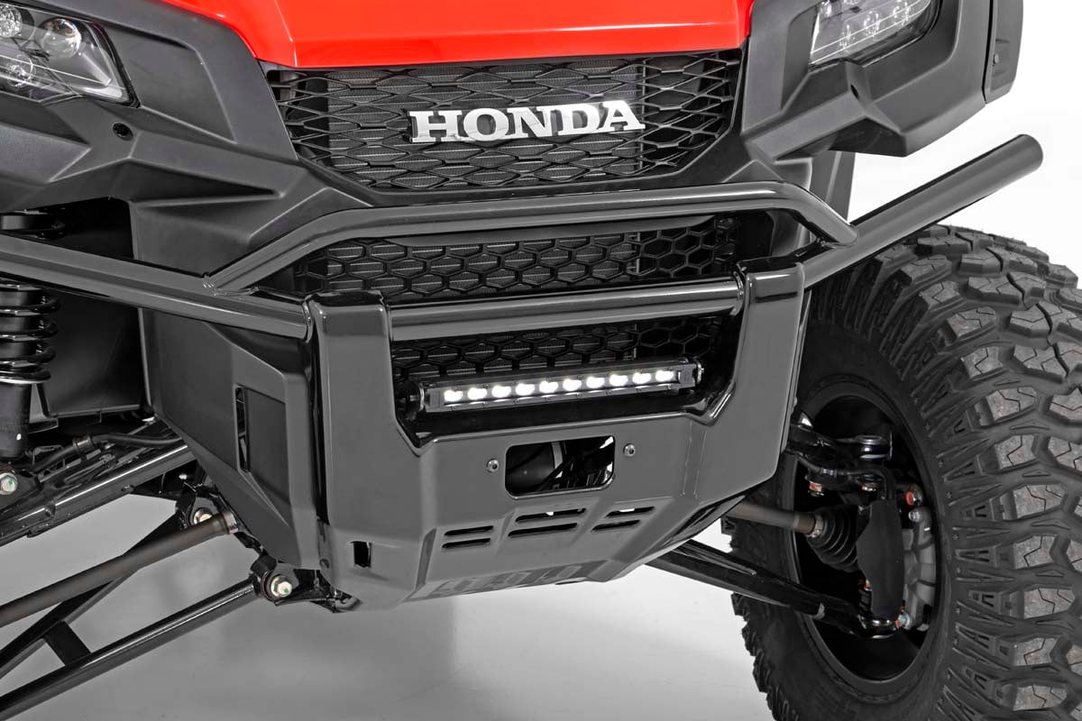 LED Light Kit | Bumper Mount | 10" Black Slimline | Honda Pioneer 1000 
