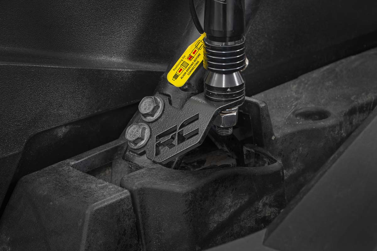 Whip Mount | Cage | 4' Multl-Color LED Whip Pair | Polaris RZR XP 1000 