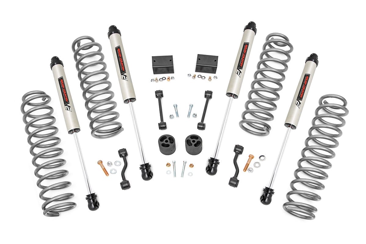 2.5 Inch Lift Kit | Coils | V2 | Jeep Wrangler Unlimited 4WD (2024-2025)