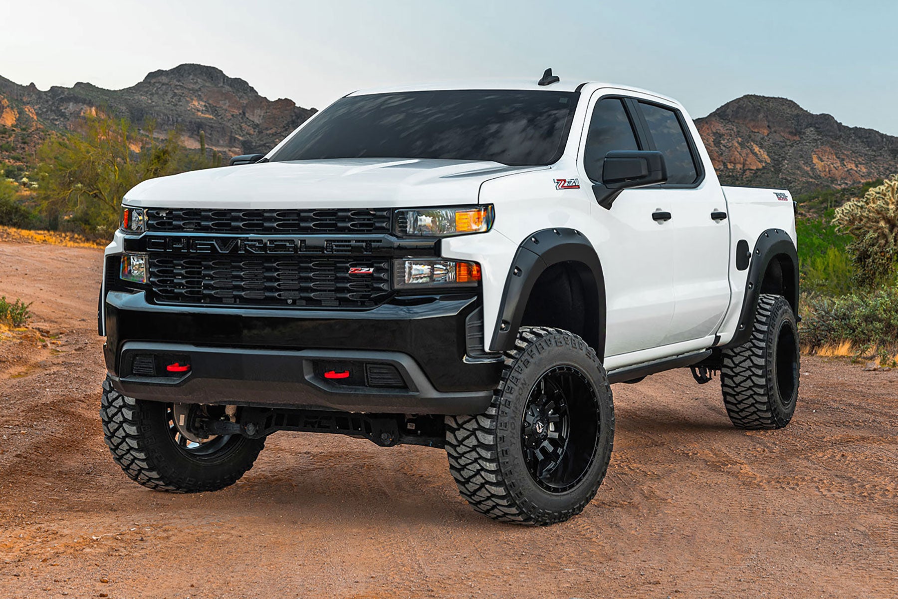 Pocket Fender Flares | GJI Shadow Gray | Chevy Silverado 1500 2WD/4WD (19-21)