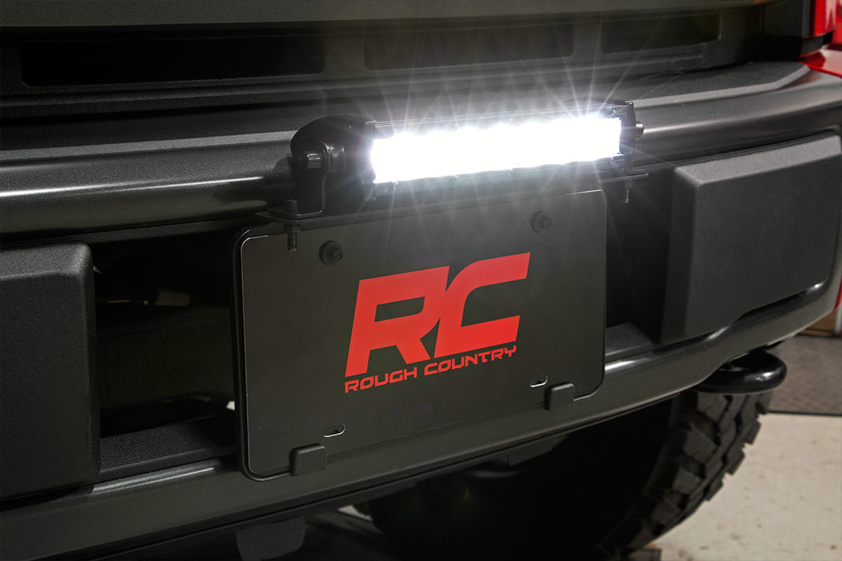 8 Inch Black Series LED Light Bar | Single Row | Cool White DRL