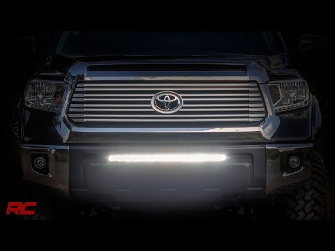 LED Light Kit | Bumper Mount | 30" Spectrum Single Row | Toyota Tundra (14-21) - Video
