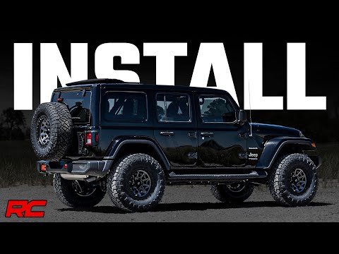 2.5 Inch Lift Kit | Coils | M1 | Jeep Wrangler Unlimited 4WD (2018-2023) - Video
