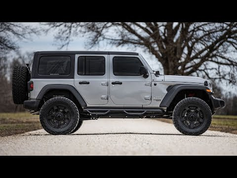 4 Inch Lift Kit | Long Arm | Jeep Wrangler Unlimited 4WD (2018-2023) - Video