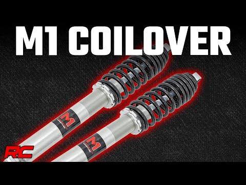 M1 Front Coil Over Shocks | Ride Height Adjust | Polaris Ranger 1000/Ranger XP 900/1000 - Video