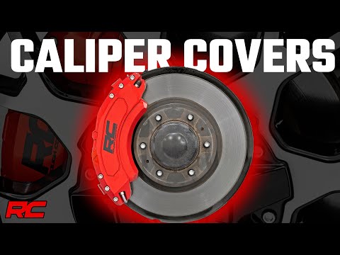 Caliper Covers | Front Only | Red | Toyota Tacoma 2WD/4WD (2005-2023) - Video