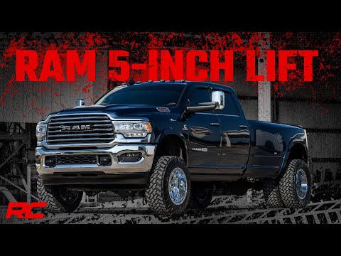 5 Inch Lift Kit | Diesel | Non-AISIN | Ram 3500 4WD (2019-2024) - Video