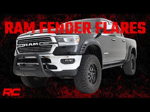 Pocket Fender Flares | PUW Walnut Brown | Ram 1500 2WD/4WD (2019-2024) - Video