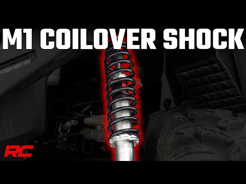 M1 Rear Coil Over Shocks | Ride Height Adjust | Honda Pioneer 1000  - Video