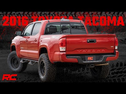 3.5 Inch Lift Kit | Red UCA | M1 Struts | Toyota Tacoma 2WD/4WD (2005-2023) - Video