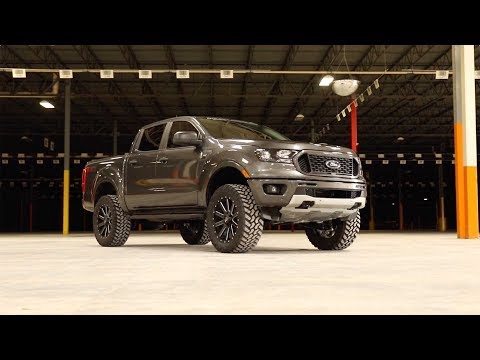 3.5 Inch Lift Kit | Forged Alum UCA | Cast Steel Knucles | Ford Ranger (19-23) - Video