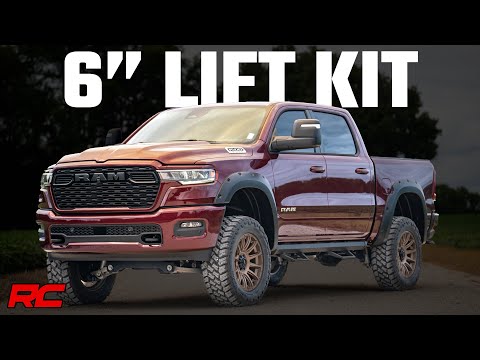 6 Inch Lift Kit | 22XL | M1 Struts | Rear Coils | Ram 1500 4WD (2025) - Video