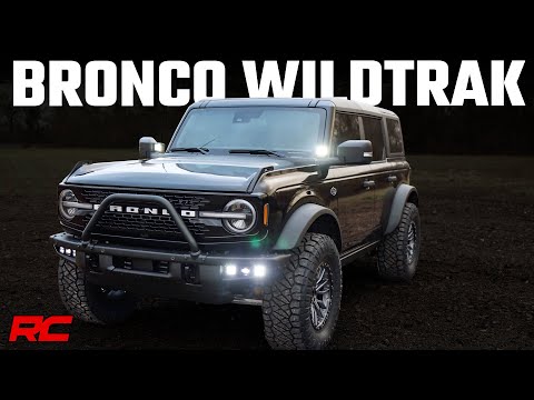 LED Light Kit | Ditch Mount | 2" Black Pair | Flood Pattern | Ford Bronco (21-25) - Video