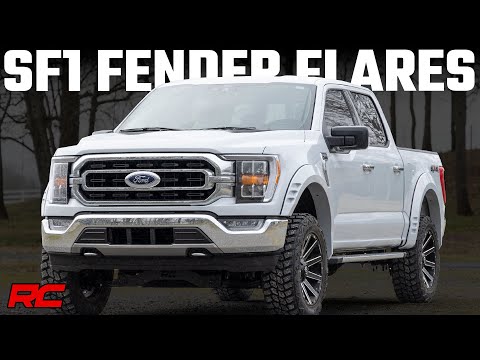 Fender Flares | SF1 | M7 Carbonized Gray | Ford F-150 2WD/4WD (2021-2025) - Video